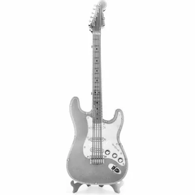 Produktbild von Metal Earth Musikinstrument Kead Gitarre Metallmodellbausatz