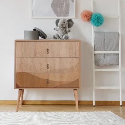 Produktbild von Skye Decor, City Trio Desert, Kommode, Mehrfarbig, 100 % MELAMINBESCHICHTETE SPANPLATTEN, 80 x 40 x 89 cm