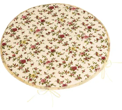 Produktbild von Sitzkissen Adele rund glatt - Durchmesser 40 cm - Pink