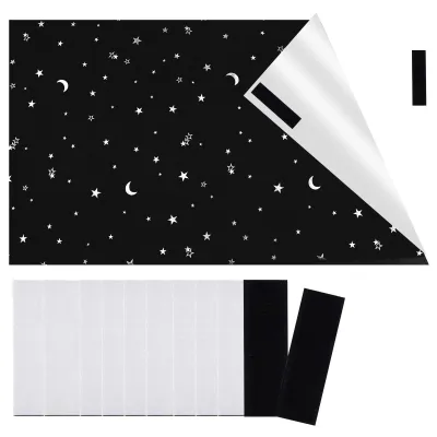 Produktbild von Tragbarer Verdunkelungsvorhang 145x200 cm - Selbstklebend für Fenster