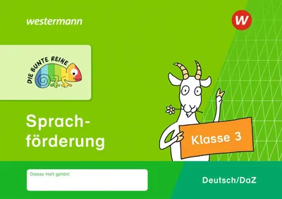 Produktbild von DIE BUNTE REIHE - Deutsch. Klasse 3. Sprachförderung