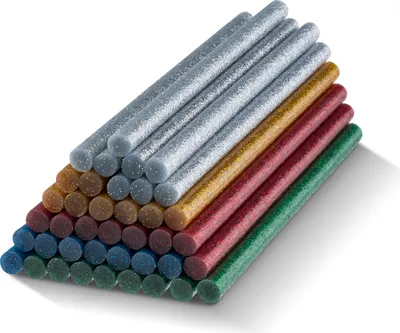 Produktbild von PARKSIDE® Niedertemperatur-Klebestifte 40 Stück (glitzer 40-teilig)