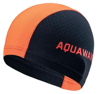 Produktbild von Aquawave Carbo Badekappe Orange,Schwarz Orange,Schwarz One Size