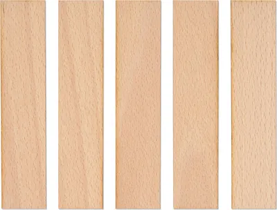 Obrázok produktu pre Drevené knôty do sviečok, 140 x 30 x 1 mm, 5 kusov