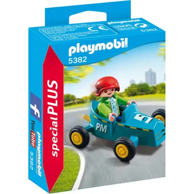 Immagine prodotto di PLAYMOBIL 5382 - Ragazzo con go-kart