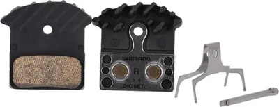 Produktbild von SHIMANO Scheibenbremsbeläge J04C Ice-Tec für BRM8100/7100/985/785/675, gesint.