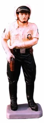 Productafbeelding van Amerikaanse snelwegpolitie, figuur, standbeeld, sculptuur, decoratie, versiering