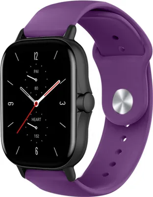 Produktbild von Strap-it Amazfit GTS 2 Sportarmband (Lila)