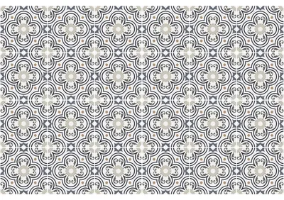 Obrázek produktu pro Samolepicí nálepky na obklady do kuchyně a koupelny – 24 nálepek ve stylu Azulejos Graciano – 24 nálepek, 15 x 15 cm