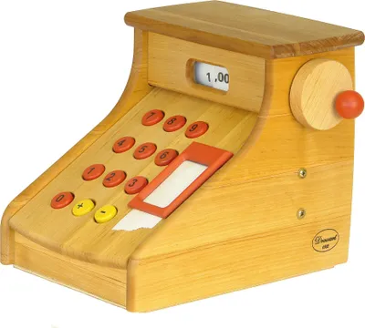 Produktbild von Drewart Kasse Kaufladenkasse mit Klingel Spielzeug-Kasse 932-2400