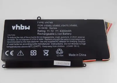 Produktbild von vhbw Akku Ersatz für Dell VH748, DXR10 für Notebook (4300 mAh, 11,1 V, Li-Ion)