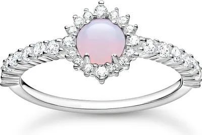 Produktbild von Ring mit Opalbesatz von Thomas Sabo (Größe: 48mm)