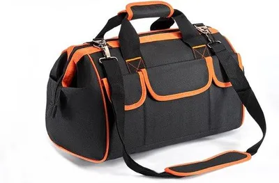 Immagine prodotto di Borsa porta attrezzi, multifunzionale, arancione, 34x25x22 cm, tela