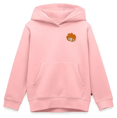 Produktbild von Spreadshirt Pumuckl Stickdesign Kinder Premium Hoodie, 134/140 (8 Jahre), Rosa