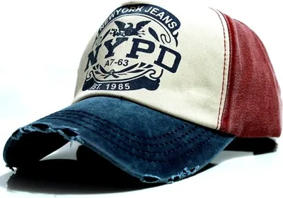 Immagine prodotto di Berretto con visiera NYPD - Rosso e Blu KP3820
