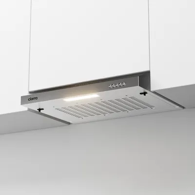 Produktbild von CIARRA Unterbauhaube 60cm Dunstabzugshaube 220 m³/h mit Kohlefiltermatte CBCF001 Umluft und Abluft VMS6903