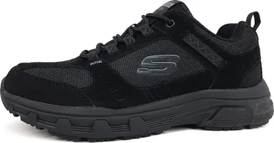 Image de Chaussures de sport Skechers Oak Canyon pour hommes, chaussures de randonnée, chaussures de plein air, couleur noire, style décontracté