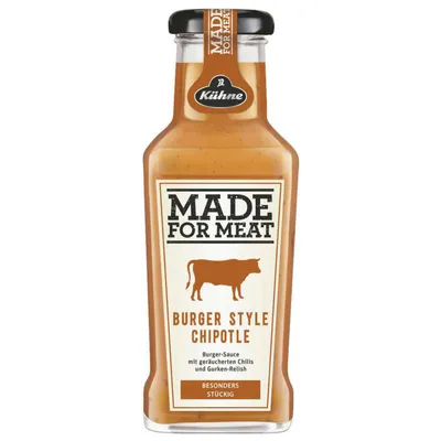 Produktbild von Kuehne Made for Meat Chip Burger Style cremige Grillsauce 235ml