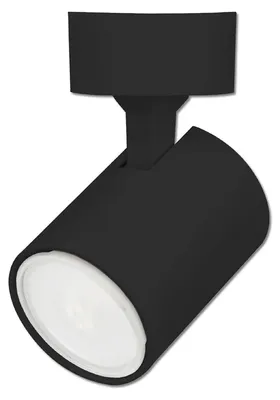 Produktbild von ISOLED Wand-/Deckenleuchte GU10 Single, IP20, schwarz