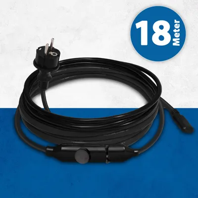 Obrázok produktu pre SPC Vykurovací kábel proti mrazu samoregulačný 15W/m 18,0m