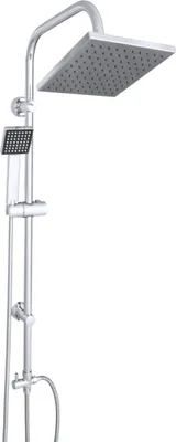 Produktbild von Granitan | Duschset ZN9 - Chrom - Hochwertige Regendusche - Inklusive Handbrause und Zubehör