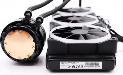 Produktbild von NZXT RL-KRX73-R1 Computerkühlsystem Prozessor All-in-One-Flüssigkeitskühler 12 cm Schwarz