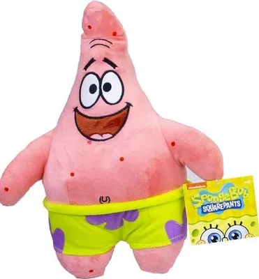 Image de Peluche Patrick 30 cm - Bob l'Éponge Jouet en peluche