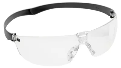 Produktbild von Schutzbrille AUGAM klar, kratzfest, UV 380, EN 166 FT, unter Helm tragbar – Högert Technik