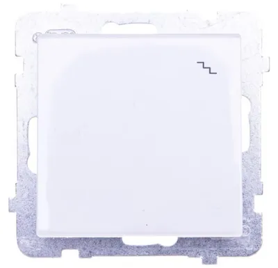 Imagen del producto de Interruptor deslizante blanco mate Ospel