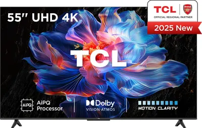 TCL 55V6C LED-Fernseher, Smart TV, 139 cm, Ultra HD 4K, Google TV,