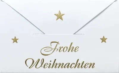 Produktbild von A - Weihnachten - Geldkarte - Glückwunschkarte im Format 6,7 x 11 cm