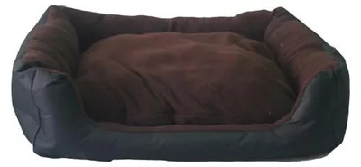 Produktbild von Hundebett BaluL braun Hundekorb Hundekissen Hundesofa Tierbett Katzenbett