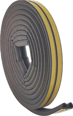 Obrázek produktu pro Gumové těsnění 2x3m pro D-profily, hnědé