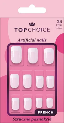 Zdjęcie produktu dla Sztuczne Paznokcie French Top Choice