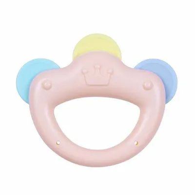 Produktbild von Baby Mix Crown Beißring mit Rassel