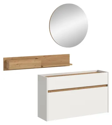Produktbild von Drive Garderobenmöbel Set D11 Weiß.