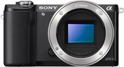 Produktbild von Sony α ILCE-5000L, 20,1 MP, 5456 x 3632 Pixel, CMOS, Full HD, 210 g, Schwarz