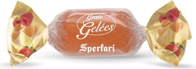 Produktbild von Sperlari – Bonbonmischung Gran Gelées Frutti del Sole mit Erdbeer-, Pfirsich-, Mandarinen-, Ananasaroma, 3-kg-Beutel