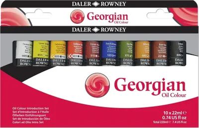 Zdjęcie produktu dla Daler-Rowney 111900050, Czarny, Niebieski, Brązowy, Zielony, Ultramarine, Biały, Żółty, 22 ml, Yellow, Cadmium Yellow, Cadmium Red, Alizarin Crimson, French Ultramarine, Sap Green, Yellow..., 009, 651, 620, 503, 515, 123, 375, 663, 221, 035, Tubka, Zjednoczone Królestwo