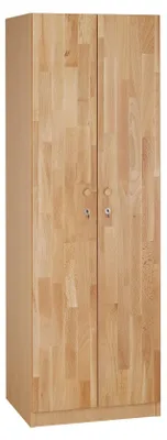 Produktbild von Kleiderschrank Büroschrank Spind 60x50x174 cm Buche teilmassiv lackiert 90.61-50