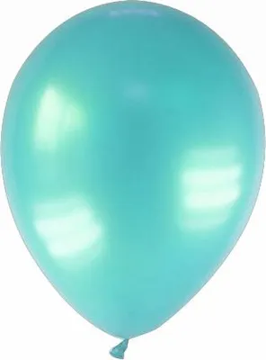 Produktbild von Party Zubehör Deko Luftballons 12 Stück türkis 28 cm - Einheitsgröße