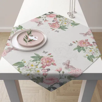 Imagen del producto de Ambiente Amelia, mantel, 90x90 cm, blanco