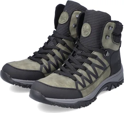 Produktbild von Rieker Damen-Schnürstiefelette mit TEX Grün, Farbe:grün, EU Größe:37