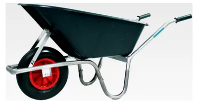 Produktbild von Schubkarre 100 l mit PolyurethanRad