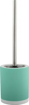 Produktbild von MSV WC-Burstenhalter - Keramik/Metall - azurblau - 38 cm