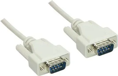 Produktbild von Serielle Verbindung 9-Pol Stecker an Stecker 1:1 Länge: 1,8m, Good Connections®