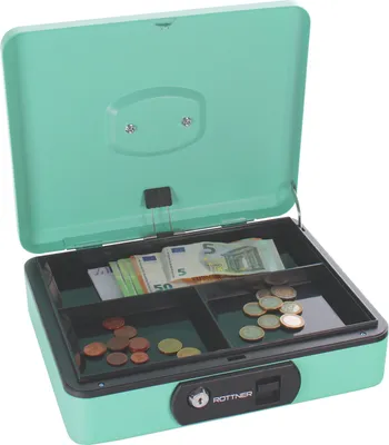 Obrázok produktu pre Rottner Pro Box 2 pokladnička tyrkysová
