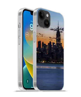 Produktbild von MuchoWow® Handyhülle Schutzhülle Hülle für Apple iPhone 14 Plus - Soft case New York - Skyline - Amerika Silikon Softcase Handy Hülle - Abbildung