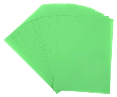 Vellumpapier 17,8x12,7 cm, 36 Blatt, bedruckbar, 100 g, grün