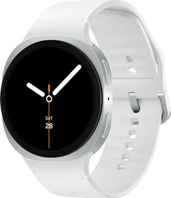 Produktbild von SAMSUNG Galaxy WATCH8 44mm LTE Silber (Weiß) SM-L335FZSAEUB